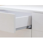 Тумба кухонная напольная со столешницей, с выдвижным ящиком MODERN ALTO 600*600*850 сталь глянец - Изображение 3