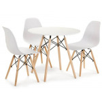Кухонный стол Ergozen Eames DSW Pro 80 см белый - Изображение 9