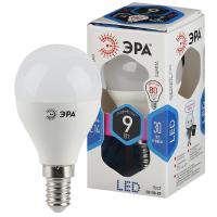 ЭРА Лампа LED smd P45-9/80 Вт. 4000к Е14
