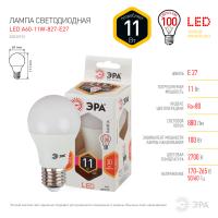 ЭРА Лампа LED smd A60-11/100 Вт. 2700к Е27