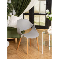 Стул KELA (светло-серый) PP1100GL