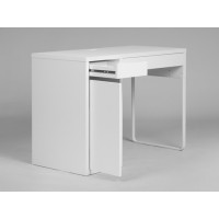 Стол письменный Компи 105х75х50, белый