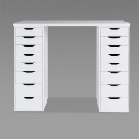 Ингар 2/88 стол письменный 140x106x55, белый