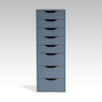 Ингар 8 комод 36x102x53, серо-бирюзовый