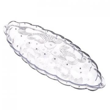 Селедочница Бриг из 2-х частей, пластик, 26x9,4x2,5 см, Бр.4.47 - Изображение 1