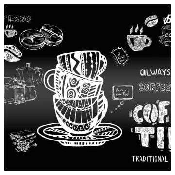 Кухонный фартук (стеновая панель) «Coffee Time», 3000 мм - Изображение 1