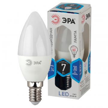 ЭРА Лампа LED smd B35-7/60 Вт. 4000к Е14 - Изображение 1