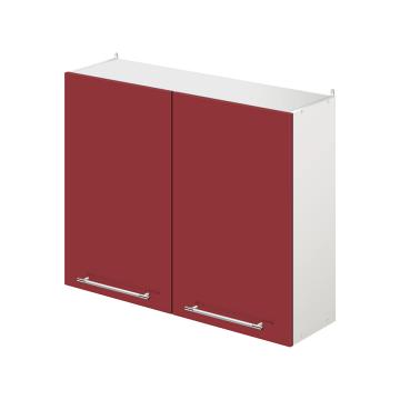 Шкаф настенный кухонный с сушкой для посуды 800*300*720 MODERN ALTO красный глянец - Изображение 1