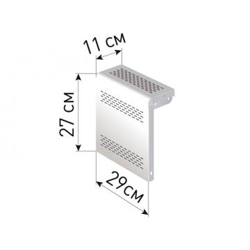 Экран для радиатора "Delta-Max" 27*29*11 Белый - Изображение 1