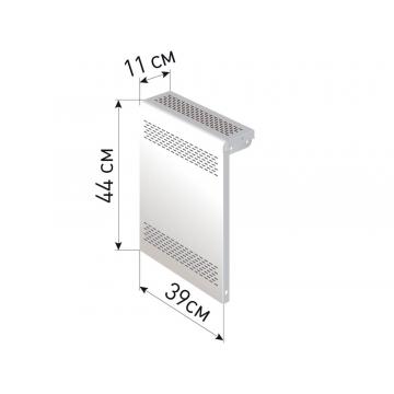 Экран для радиатора "Delta-Max" 44*39*11 Белый - Изображение 1