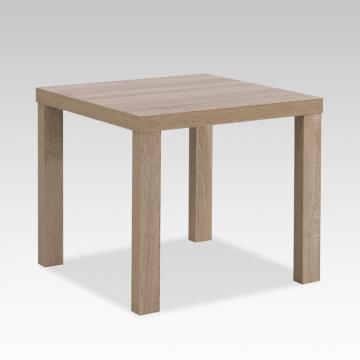 Энкель 50 журнальный cтол  50x50x45, дуб беленый - Изображение 1